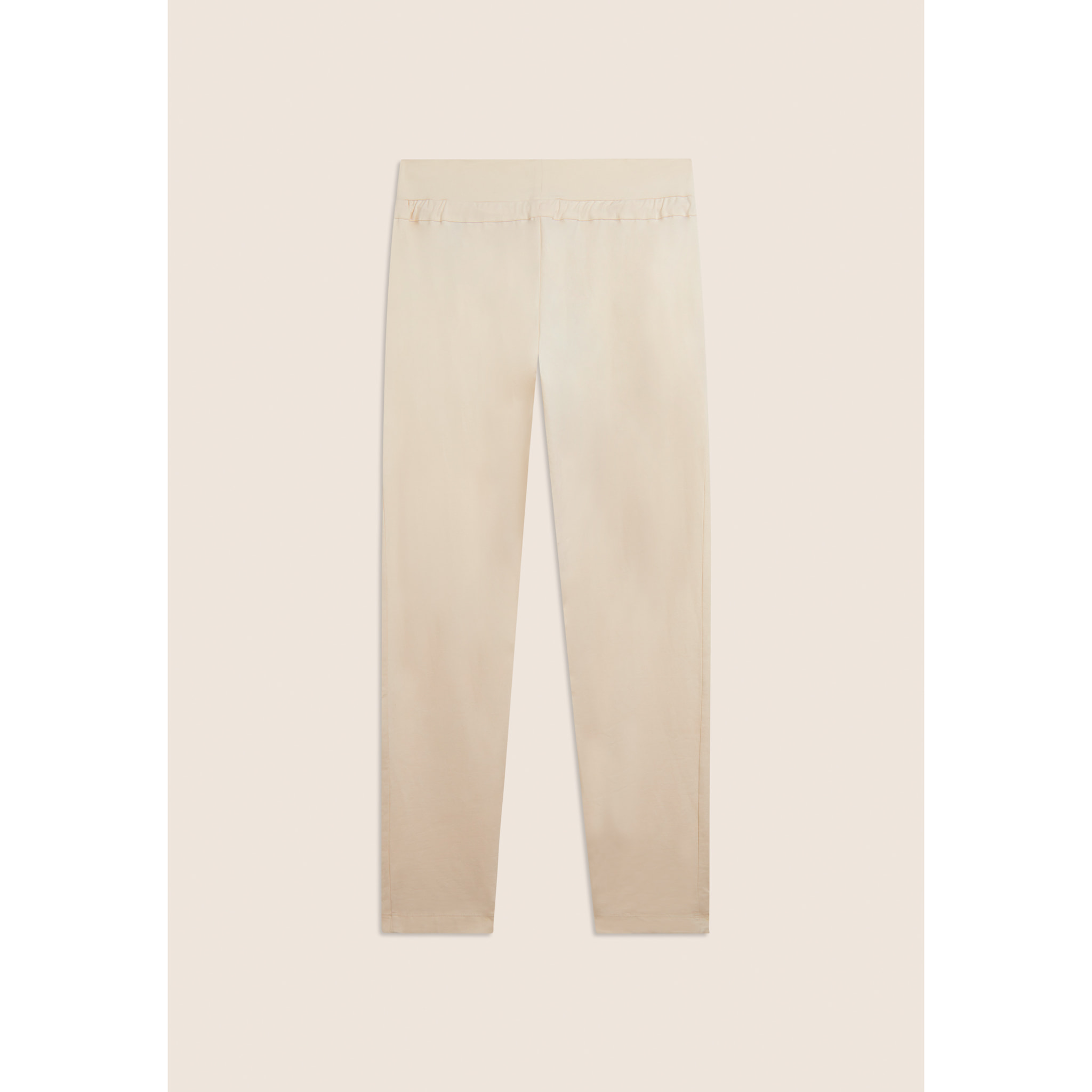 Pantaloni Sportivi con Coulisse in Jersey Elasticizzato