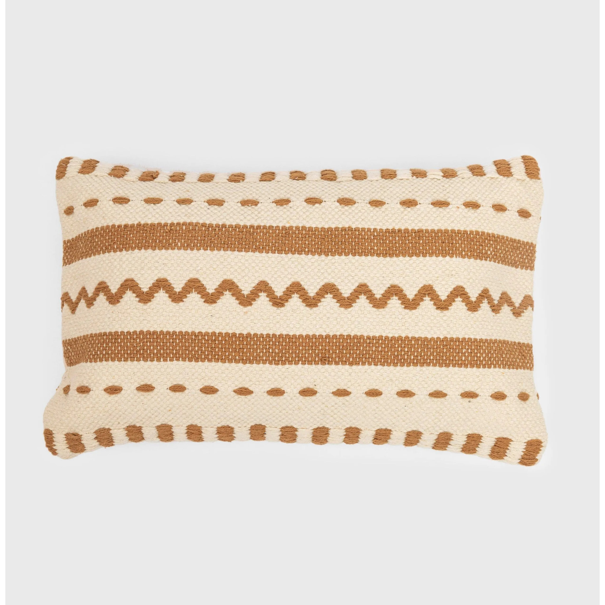 Cojín rectangular algodón Leito 30x50 - funda + relleno