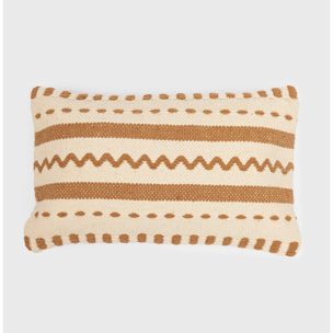 Cojín rectangular algodón Leito 30x50 - funda + relleno