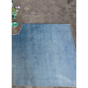 Tapis salon et chambre fait main en viscose motif simple ULUL