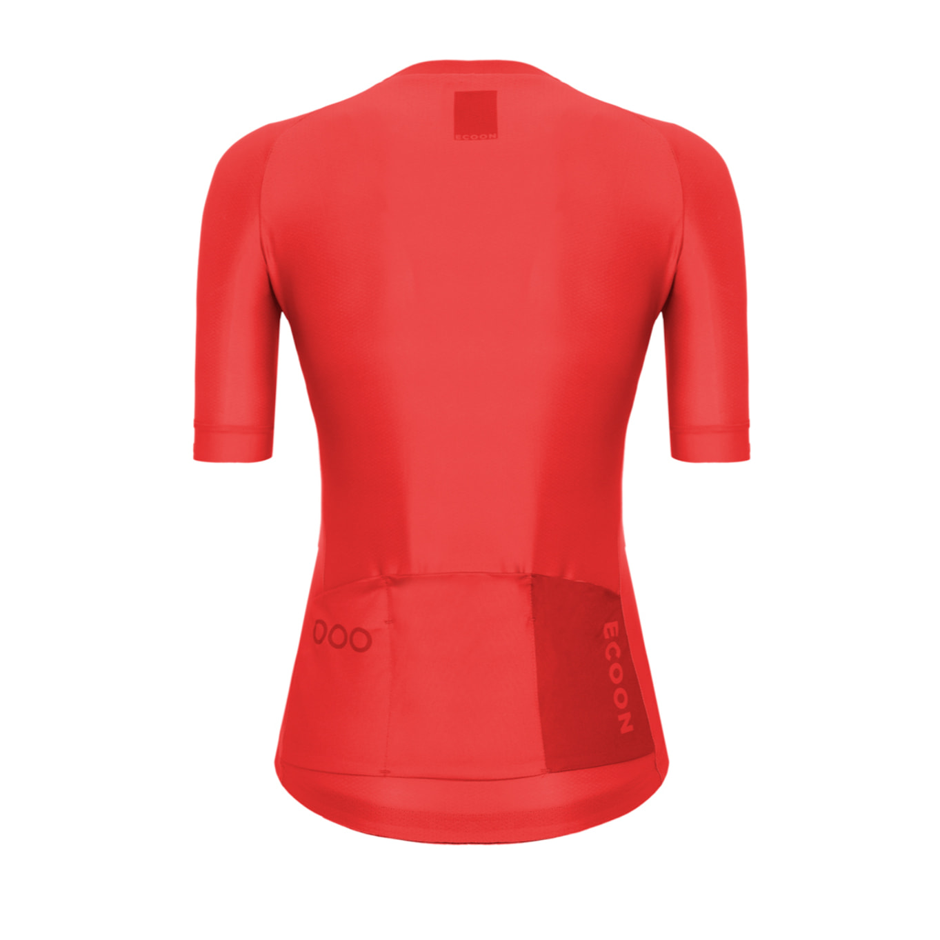 Maillot de manga corta ECOON modelo Galibier Women en color Rojo