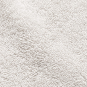 Toalla rizo 100% Algodón Peinado - 600 g/m2 BLANCO