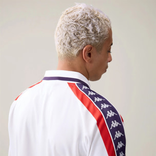 Kappa - Camisetas De Juego Hombre Blanco - 222 Banda Odatin