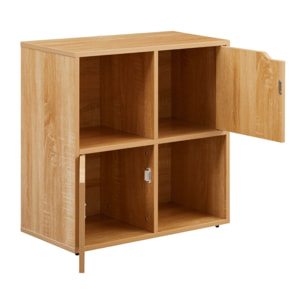 Mobile libreria in rovere naturale e design moderno - Ubli