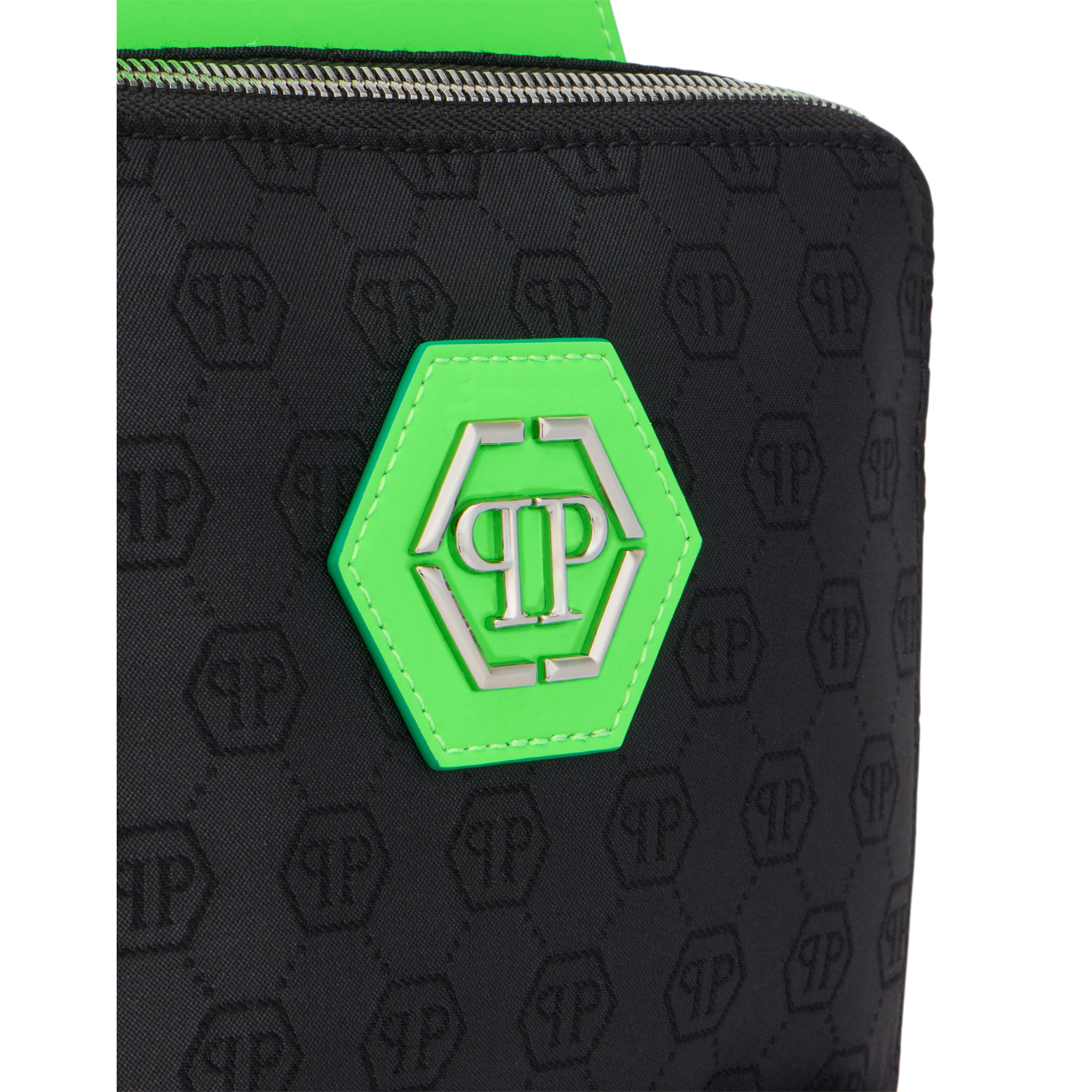 PHILIPP PLEIN Cross Body Bag Jacquard Monogram