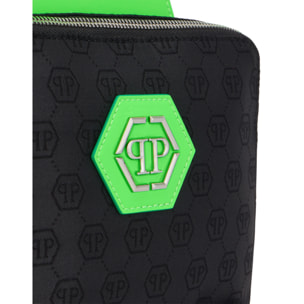 PHILIPP PLEIN Cross Body Bag Jacquard Monogram