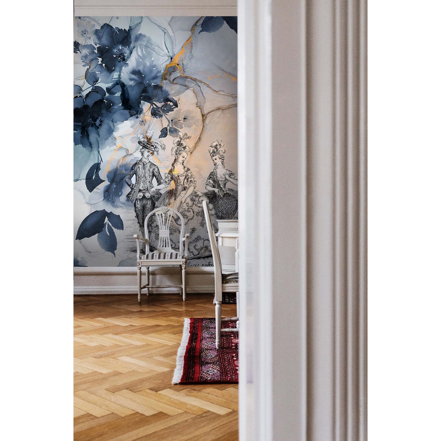 Papier peint panoramique Marie-Antoinette
