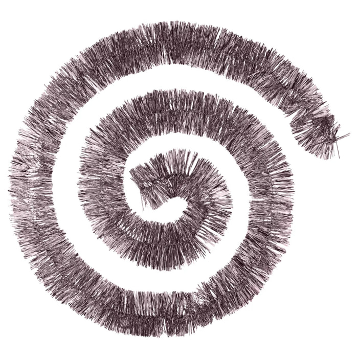 Guirlande de noël large bord festonné manoir 75x4x2m