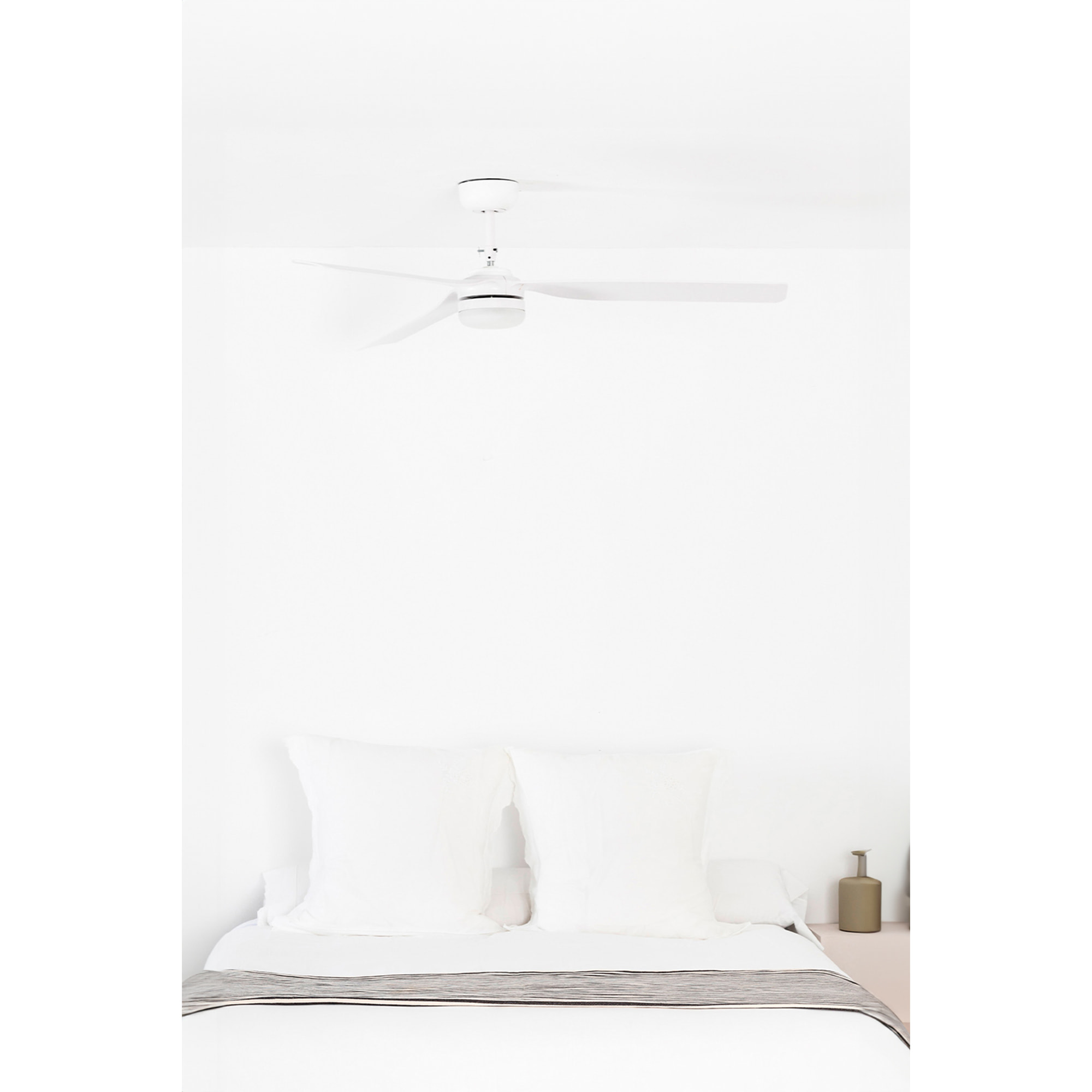 PUNT M LED Ventilateur blanc DC