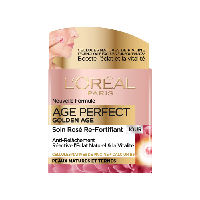 L'Oréal Paris Age Perfect Golden Age Soin Jour Rosé Re-Fortifiant 50ml