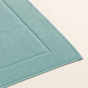 Tapis de bain coton peigné - 600 g/m2 turquoise