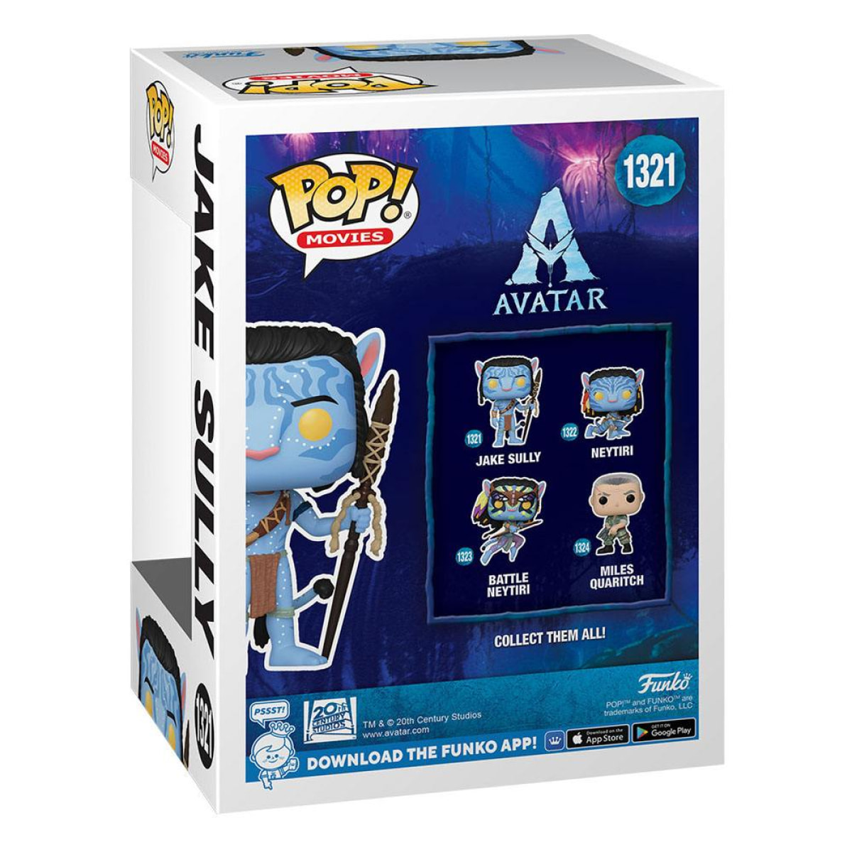 Avatar Pop! Movies Vinile Figura Jake Sully 9 Cm Funko