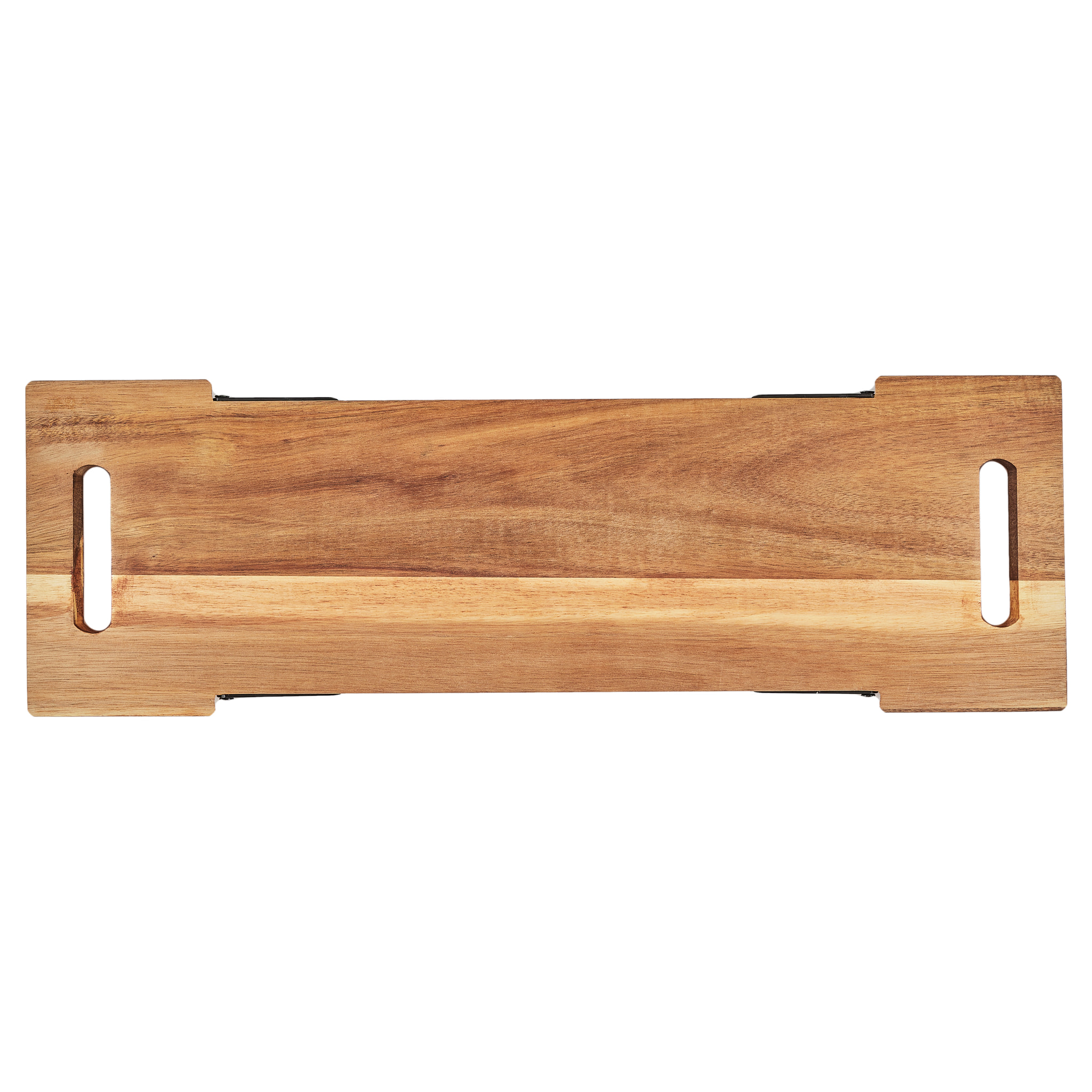 PLANCHE DE PRESENTATION ACACIA PIED METAL 55CM M6