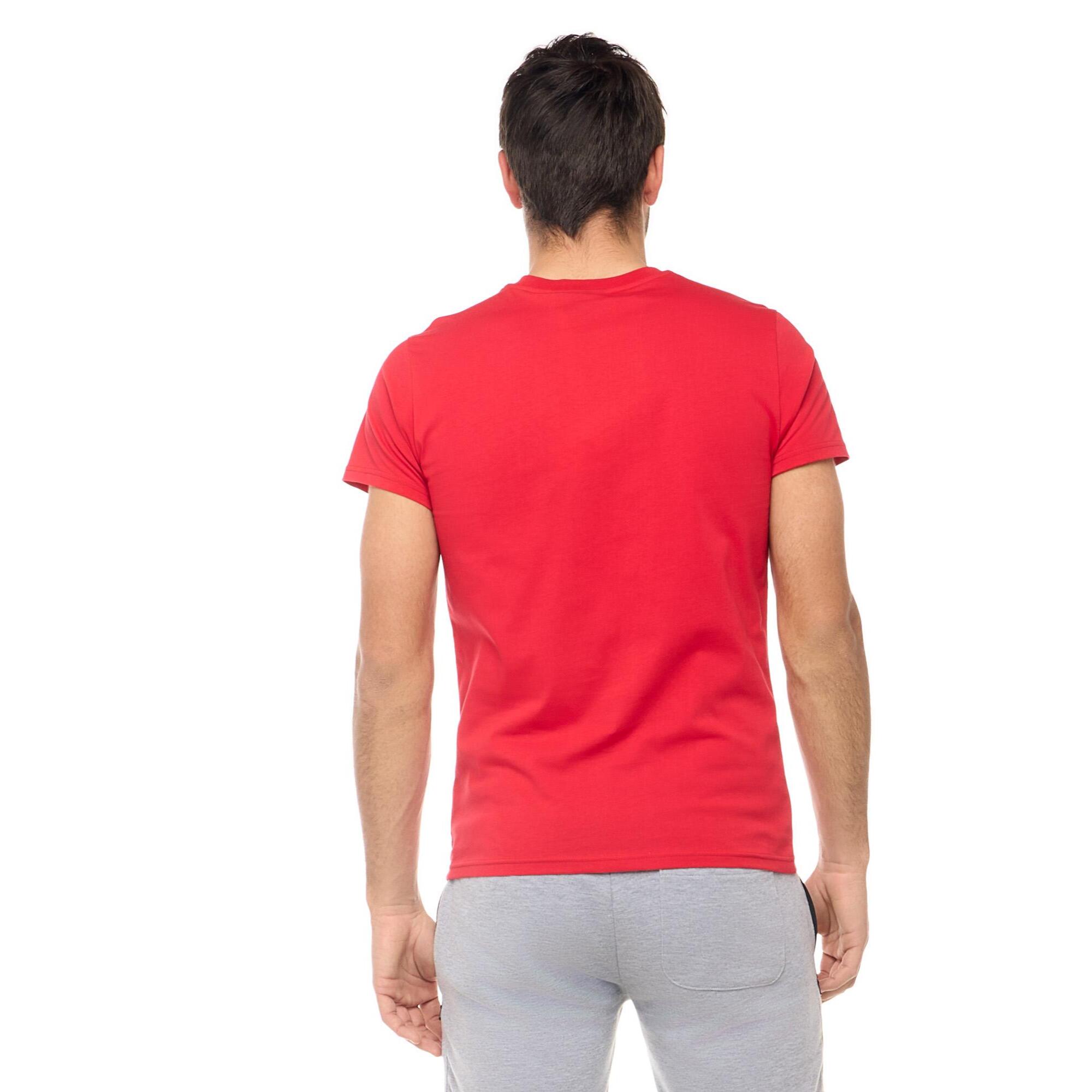 T-shirt a maniche corte da uomo Leone Patch