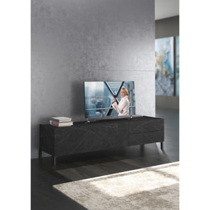 Tomasucci TV port EDDY BLACK MARBLE Noir