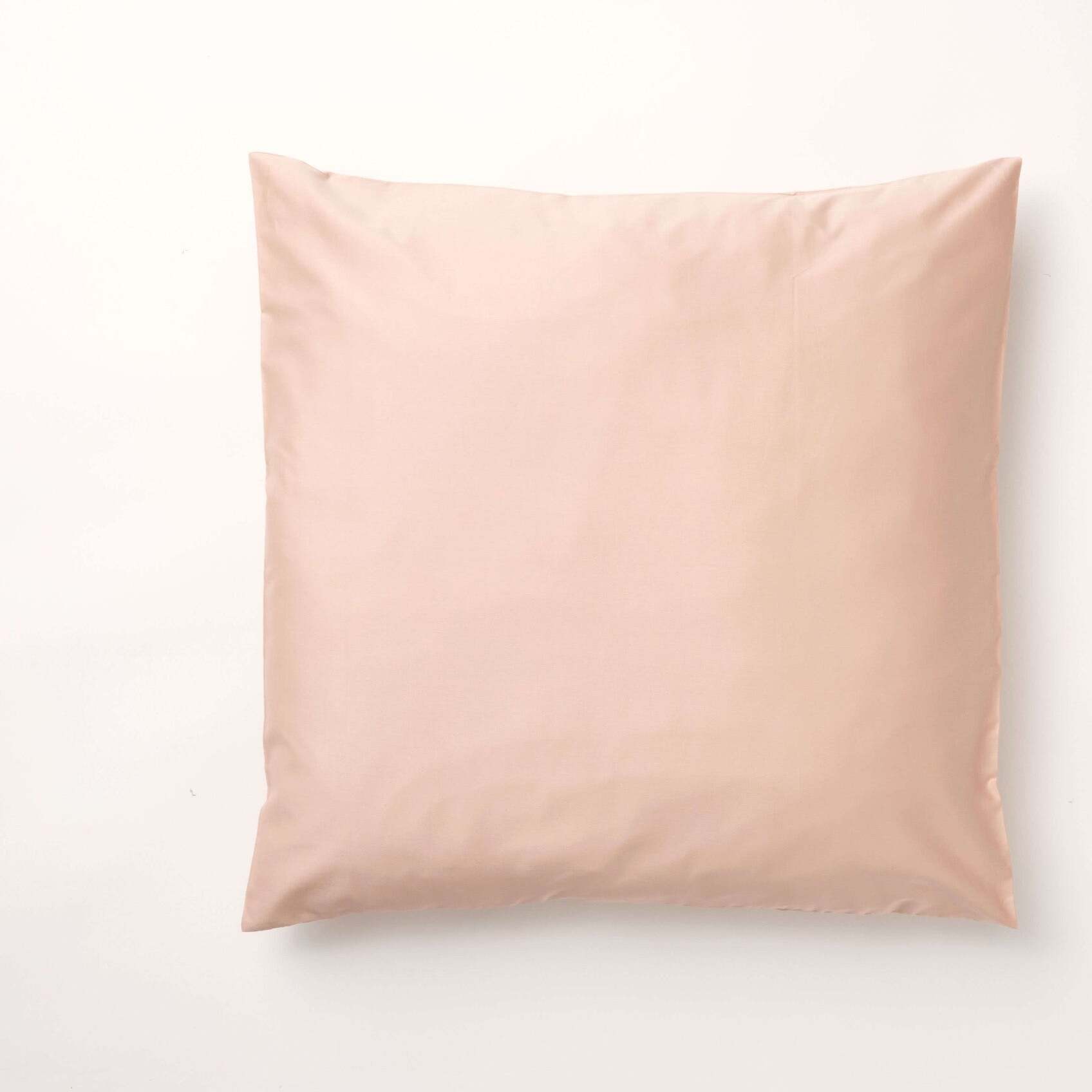 Taie d'oreiller en satin 157 fils Pink