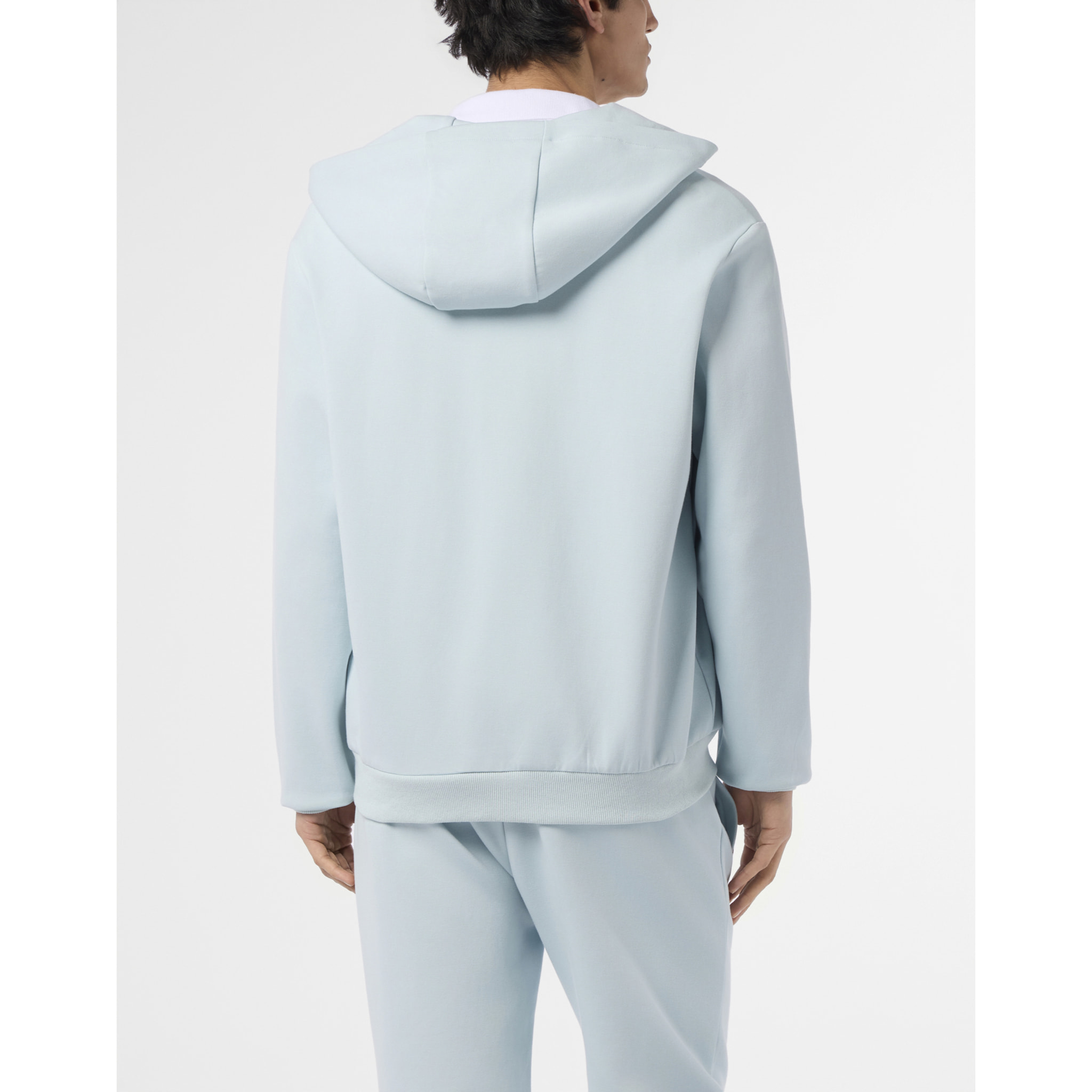 PLEIN SPORT Pique Zip Hoodie Icon