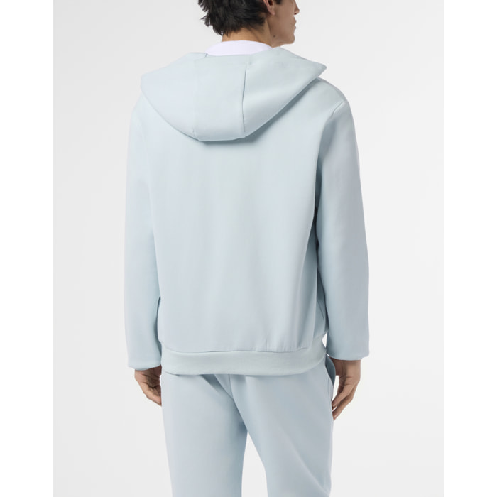 PLEIN SPORT Pique Zip Hoodie Icon