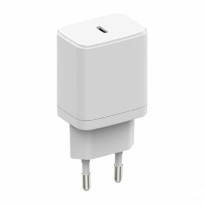 Chargeur LISTO USB-C 20W charge rapide Blanc