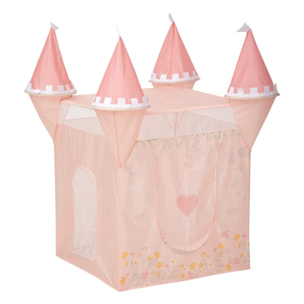 Tente pop up château princesse