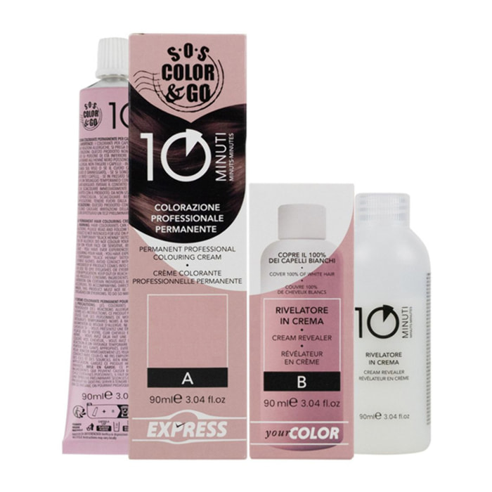 ALAMA Professional  S.O.S Color & Go Colorazione 90ml + Rivelatore In Crema 90ml
