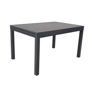 Table de jardin extensible aluminium 8 places ELORA