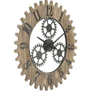 OROLOGIO DA MURO INGRANAGGIO PLUS OFFICINE 55 BICOLORE