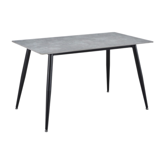 Table de repas en céramique 130 x 70 cm - STONE 2