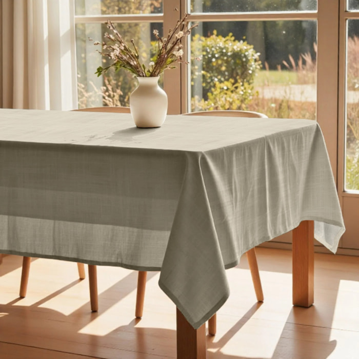 Nappe en résine anti-taches XL BEIGE medio