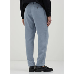 Pantalone chino in lino