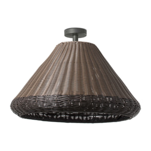 SAIGON OUT W70 S Suspension fixe brun