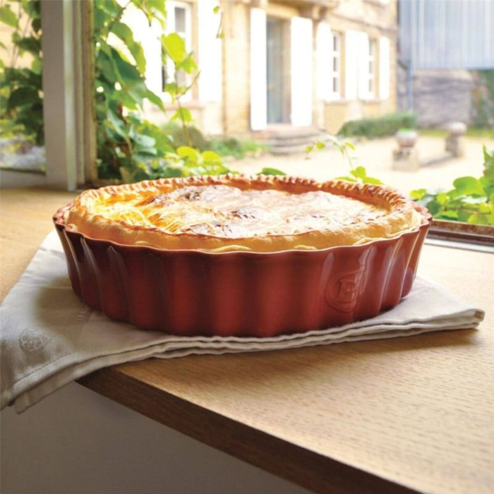 Tourtière EMILE HENRY diam 28 cm Grand Cru EH346028