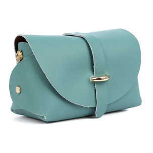 Aurora Bolso bandolera Mujer. Piel auténtica Ruga