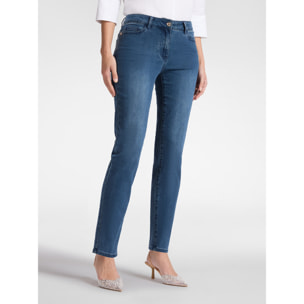 Elena Mirò - Jeans skinny 5 bolsillos - Azul