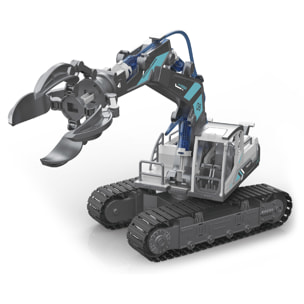 Escavatore con benna idraulica per costruire. 137 pezzi.