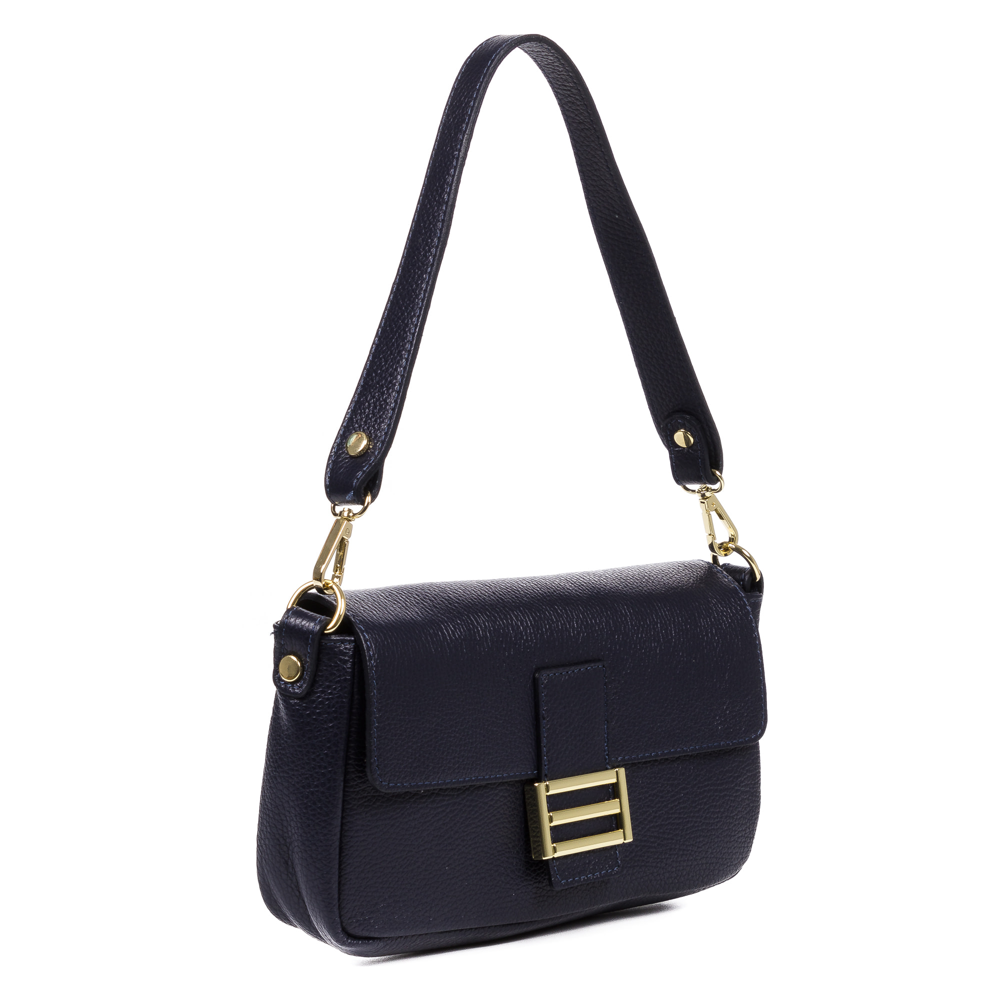 Alluvioni bolso de mano y bolso bandolera mujer. Piel auténtica acabado Dollaro.