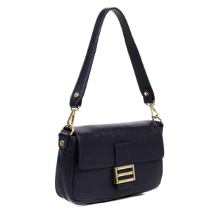 Alluvioni bolso de mano y bolso bandolera mujer. Piel auténtica acabado Dollaro.