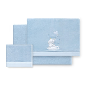 Juego de Sábanas de Coche Coralina Elefante Globo Corazón