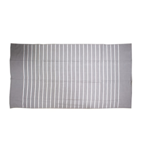 TELO MARE GRIGIO 90X170 CM IN SPUGNA DI COTONE SUPER ASSORBENTE