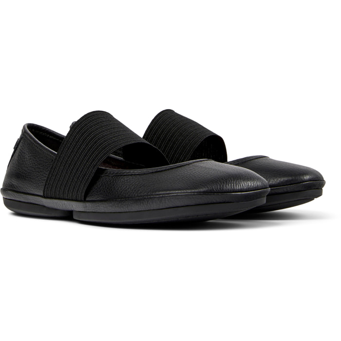 Ballerine - CAMPER Right Nina - Nero - Pelle liscia