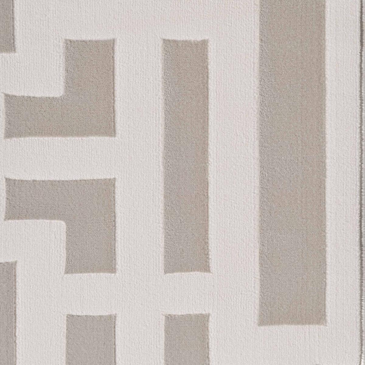 Tapis salon, motif géométrique relief texturé, kavi, design raffiné
