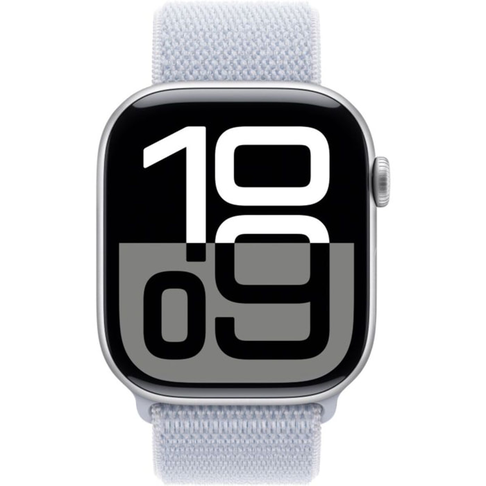 Montre connectée APPLE WATCH Serie 10 46mm Alu/Argent Loop Cellular