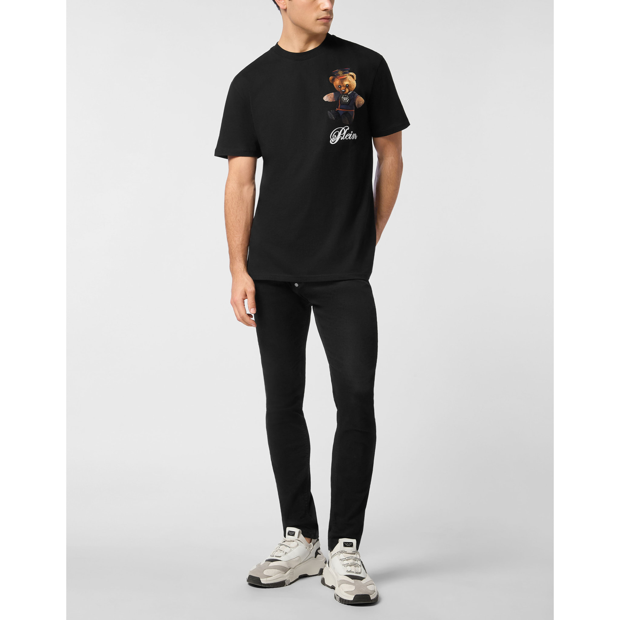 PHILIPP PLEIN Camiseta Cuello Redondo Ss TEDDY