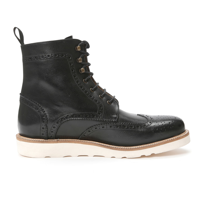 Derby boot British Passport nero