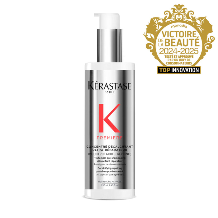 Premiere - Traitement pré-shampoing décalcifiant réparateur pour cheveux abîmés