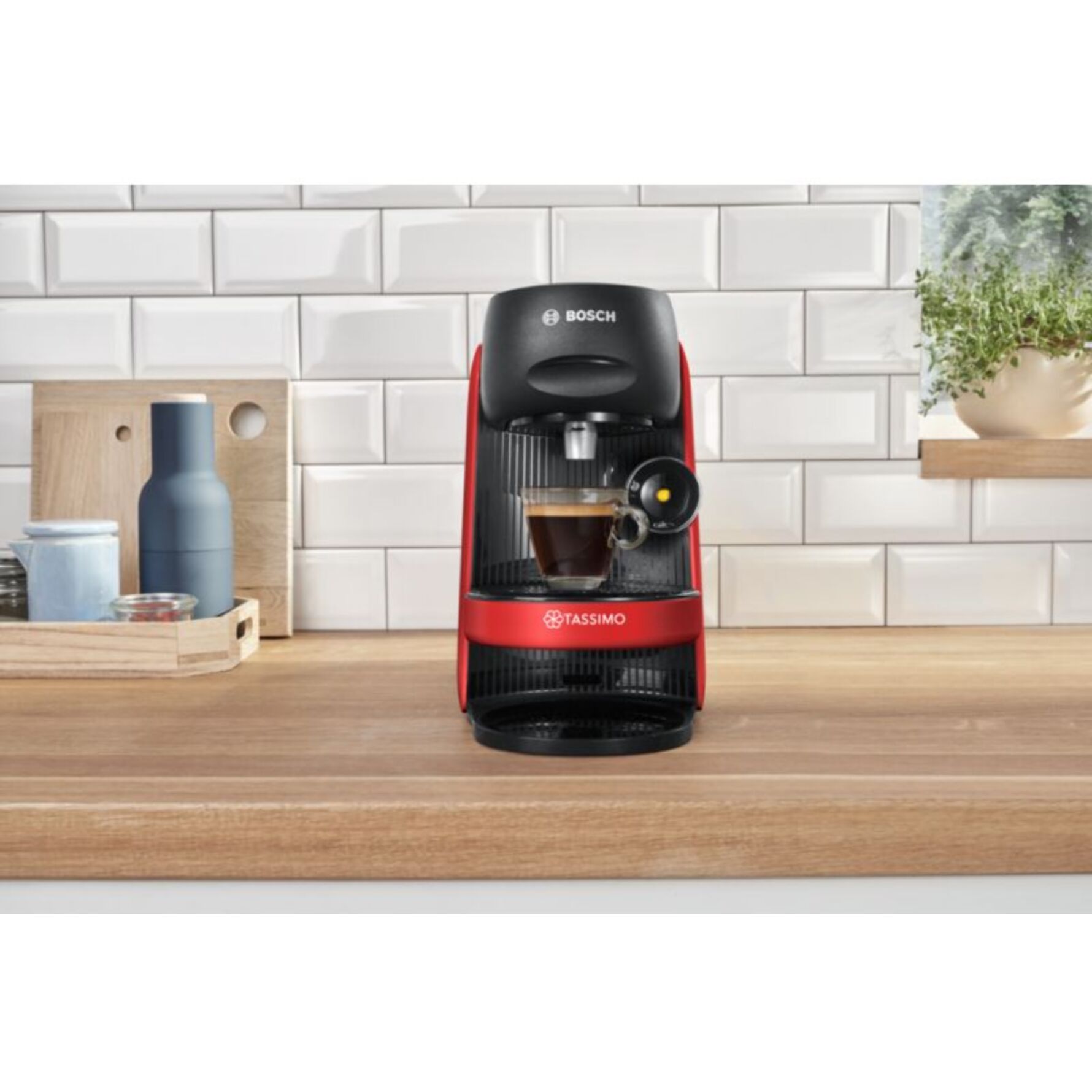 Tassimo BOSCH FINESSE TAS163E noir + 3 packs de T- Dis