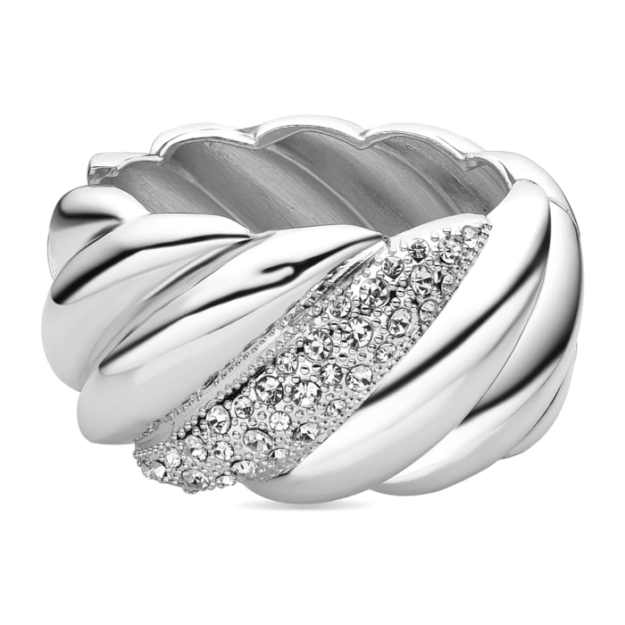 Pulsera con Circonita Brillante acabado plata