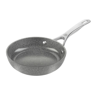 Poêle, 20 cm, Aluminium, Revêtement antiadhésif en céramique renforcée en titane