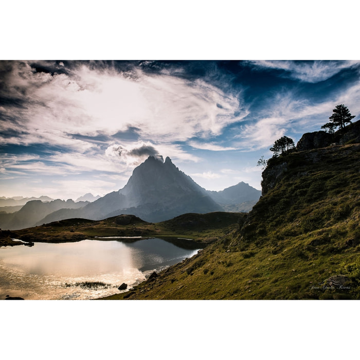 Tableau vallée d'ossau Toile imprimée