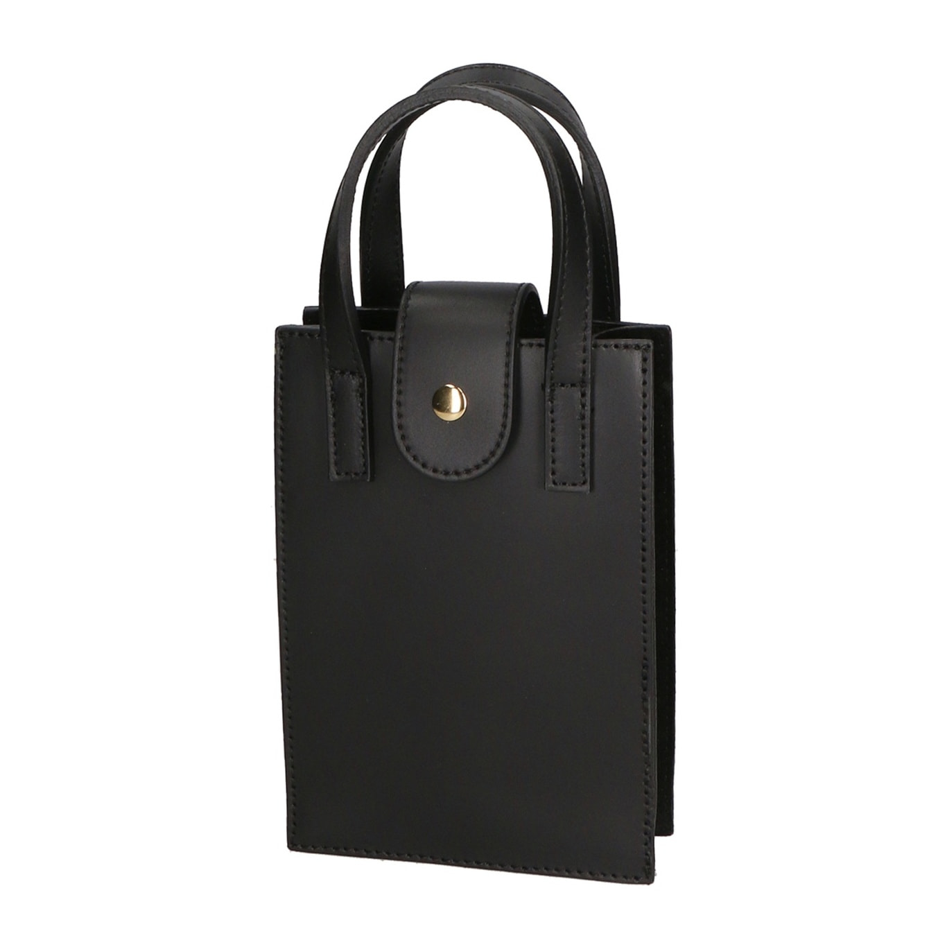 Borsa a mano da donna - Modello Giusi - Vera pelle - 19.0 x 13.0 x 5.0 cm
